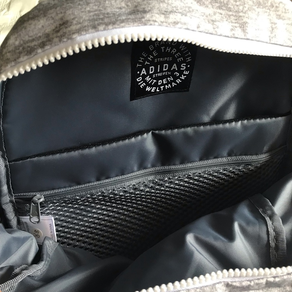 Adidas Gray Backpack VFA Brand New with Tag - Picture 3 of 7